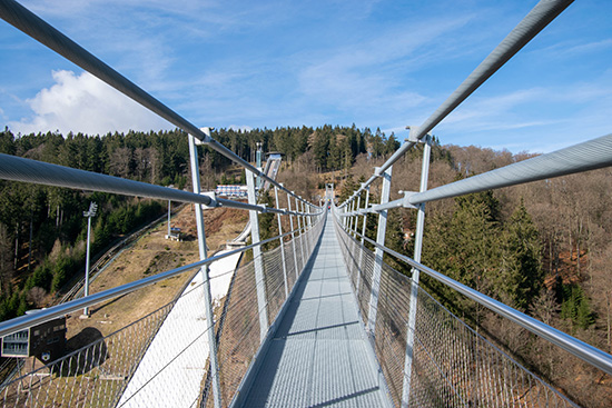 Auf dem Skywalk